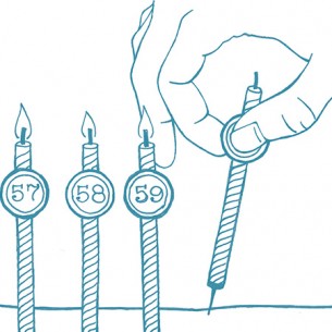 Desenvolupament de la comunicació gràfica per la festa sorpresa de 60è aniversari del meu sogre.